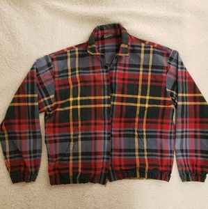 Polo Ralph Lauren Plaid Vintage Full Zip Jacket